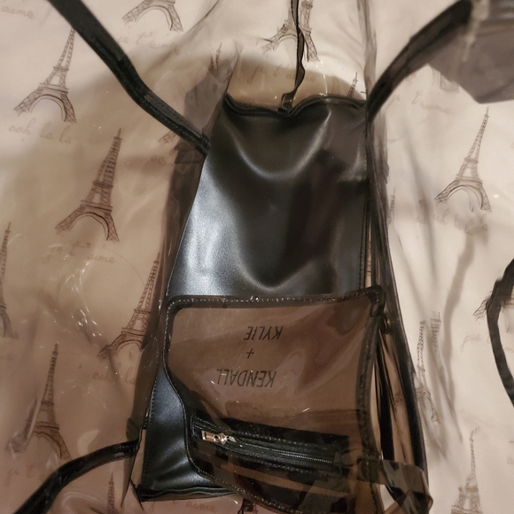 Kendall and Kylie Clear PVC Tote - Picture 4 of 5